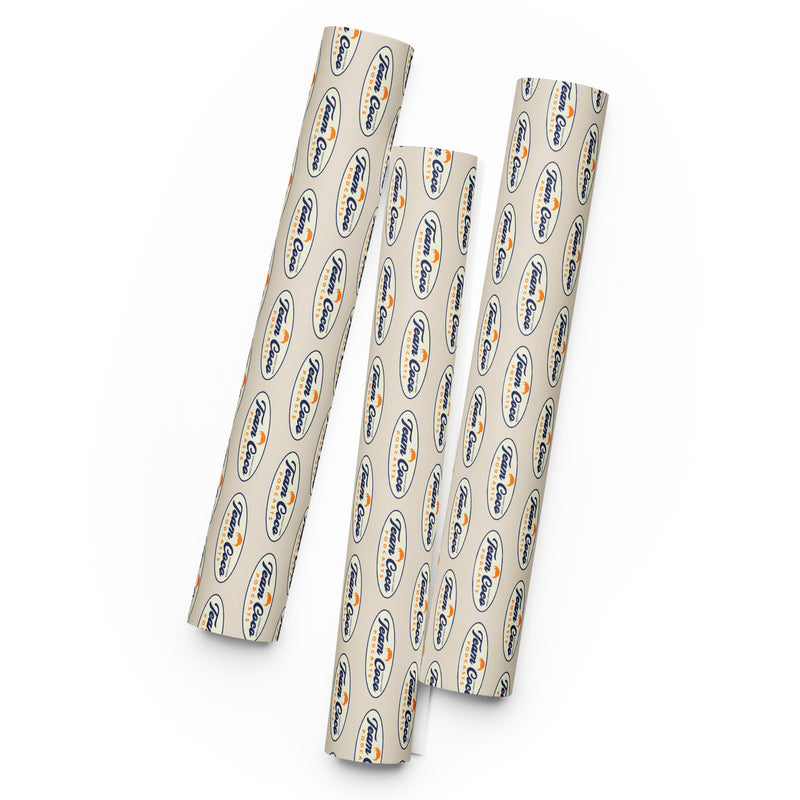 three rolls of patterned adhesive tape on a white background