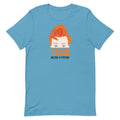 Cartoon illustration of a man with red hair and text reading 'CONAN O'BRIEN NEEDS A FRIEND' on a teal t-shirt.