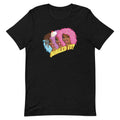 Black t-shirt featuring three women with colorful hair and the text 'Nailed It!'